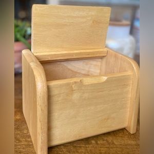 Beautiful Wood Recipe/File Box